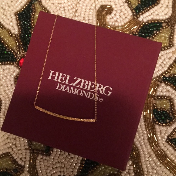 14 Kt-Gold 16” Bar Necklace, TLC. Just in Time for the Perfect Xmas Gift!!! - Picture 2 of 4